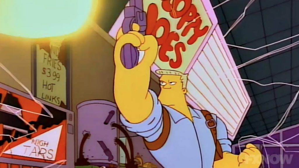 There’s a full McBain movie hidden in The Simpsons